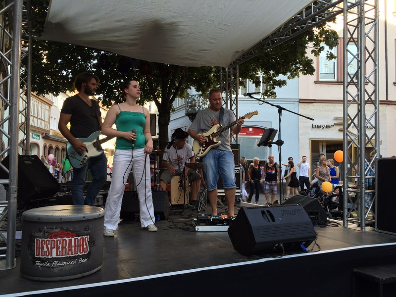 Die Ungefragten 
Stadtfest 2015